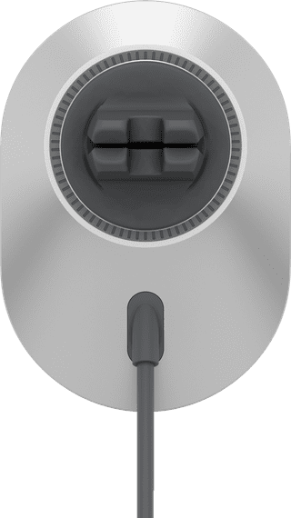 Belkin Phone Mount Car Air Vent with MagSafe and Qi2 Charging Silver