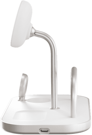 Zens 4-in-1 MagSafe with Qi2 Wireless Charger 15W with Stand, Watch Stand, and iPad Stand
