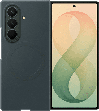 Samsung Galaxy Z Fold 8 Ultra Silicone Back Cover with Magnet Green