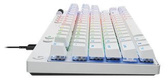 Logitech G Pro X TKL Rapid Clavier Gamer Blanc AZERTY