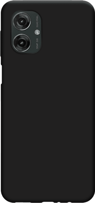 Just in Case Soft Design Motorola Moto G55 Back Cover Black