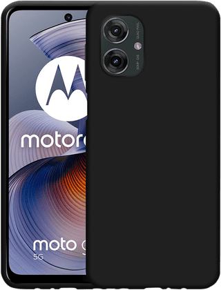 Just in Case Soft Design Motorola Moto G55 Back Cover Noir