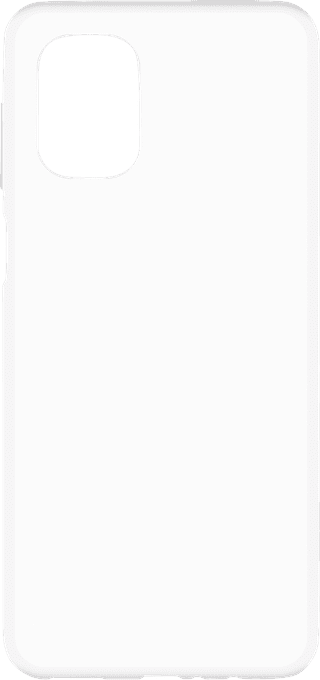 Just in Case Soft Design Motorola Moto G55 Back Cover Transparent