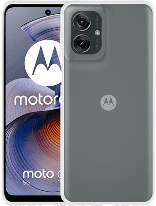 Just in Case Soft Design Motorola Moto G55 Back Cover Transparent