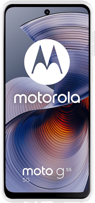 Just in Case Soft Design Motorola Moto G75 Back Cover Transparent