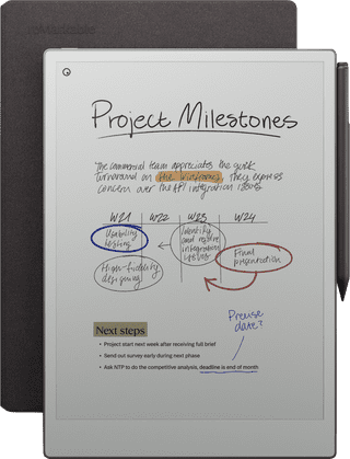 reMarkable Paper Pro with Book Case Basalt