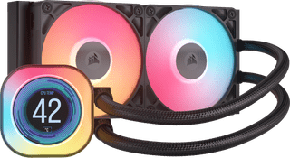 CORSAIR iCUE LINK TITAN 240 RX LCD AiO