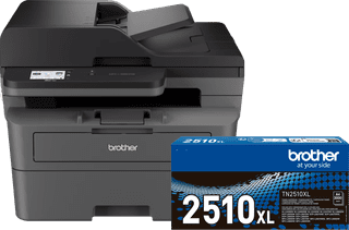 Brother MFC-L2860DWE + 1 extra black XL toner cartridge
