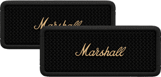 Marshall Emberton III BT Black & Brass Lot de 2
