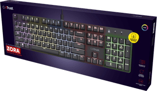 Trust GXT 871 Zora Mechanical Gaming Keyboard AZERTY