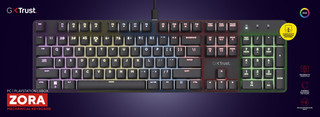 Trust GXT 871 Zora Mechanical Gaming Keyboard AZERTY