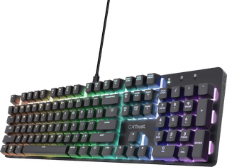Trust GXT 871 Zora Mechanical Gaming Keyboard AZERTY