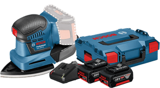 Bosch Professional GSS 18V-10 Batterie GBA 5,0 Ah (2x) Kit de Démarrage