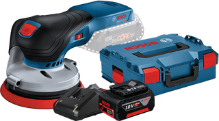 Bosch Professional GEX 18V-125 5,0 Ah GBA Accu Starterspakket