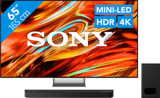 Sony Bravia 7 II True RGB 65" (2026) + Sony Bravia Theatre Bar 6 Zwart