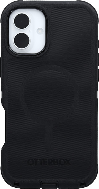 OtterBox Defender Apple iPhone 16 Plus Back Cover Black