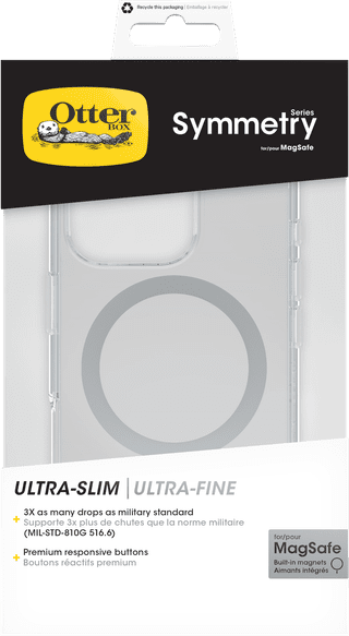 OtterBox Symmetry Apple iPhone 16 Pro Back Cover avec MagSafe
