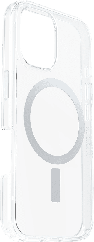 OtterBox Symmetry Apple iPhone 16 Back Cover avec Aimant MagSafe Transparent