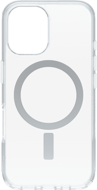 OtterBox Symmetry Apple iPhone 16 Back Cover avec Aimant MagSafe Transparent