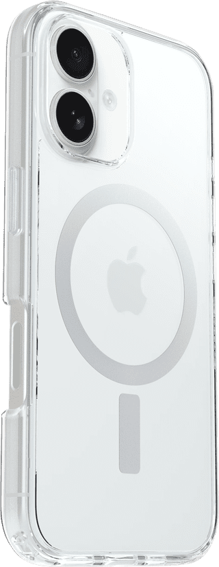 OtterBox Symmetry Apple iPhone 16 Back Cover avec Aimant MagSafe Transparent