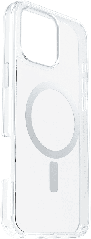 OtterBox Symmetry Apple iPhone 16 Pro Max Back Cover with MagSafe Magnet Transparent