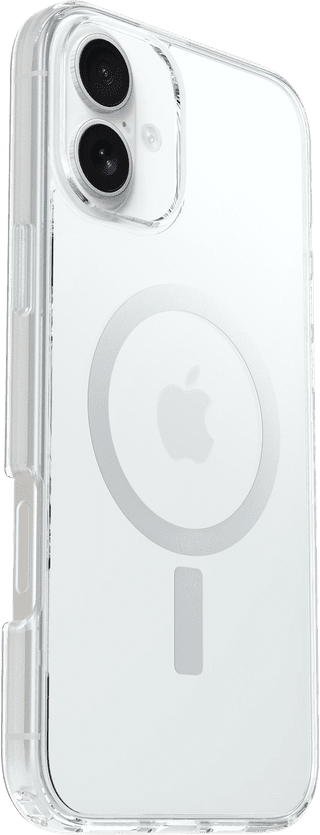 OtterBox Symmetry Apple iPhone 16 Plus Back Cover with MagSafe Magnet Transparent