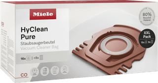 Miele XXL HyClean Pure CO (16 pièces)