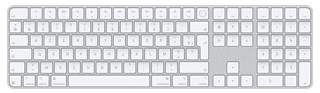 Apple Magic Keyboard with numeric keypad and Touch ID (2024) AZERTY