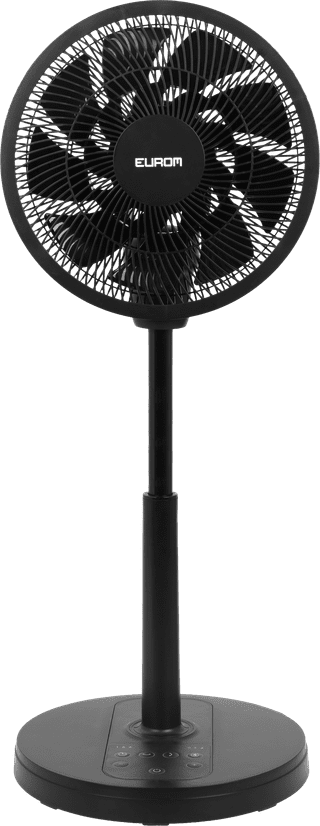 Eurom The Silent Vento 3DS Black