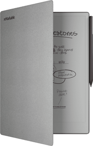 reMarkable Paper Pro Polymer Weave Book Folio Grijs