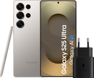 Samsung Galaxy S25 Ultra 1 To Gris 5G + Samsung Chargeur 25 Watts Noir