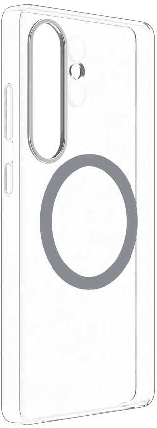 Samsung Galaxy S25 Ultra Back Cover met Magneet Transparant
