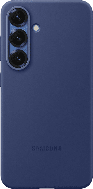 Samsung Galaxy S25 Back Cover Silicone Bleu