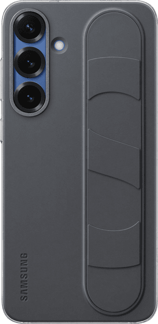 Samsung S25 Plus Standing Grip Back Cover Noir