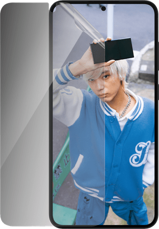 PanzerGlass Ultra-Wide Fit Samsung Galaxy S25 Plus Privacy Screenprotector Glas