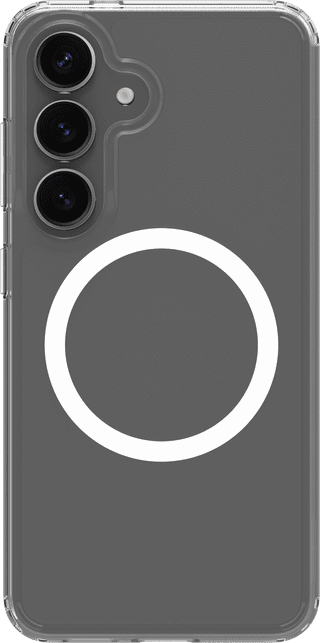 BlueBuilt Protective Back Cover avec Aimant Galaxy S25 Transparent