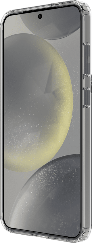 BlueBuilt Protective Back Cover Magnet Galaxy S25 Plus Transparent + Screen Protector Glass