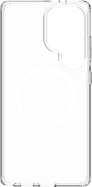 BlueBuilt Protective Back Cover with Magnet Samsung Galaxy S25 Ultra Transparent + Screen Protector Glass