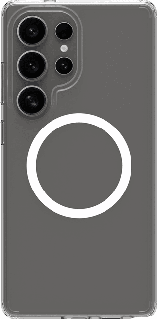 BlueBuilt Protective Back Cover met Magneet Samsung Galaxy S25 Ultra Transparant