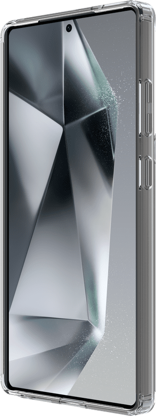 BlueBuilt Protective Back Cover with Magnet Samsung Galaxy S25 Ultra Transparent + Screen Protector Glass