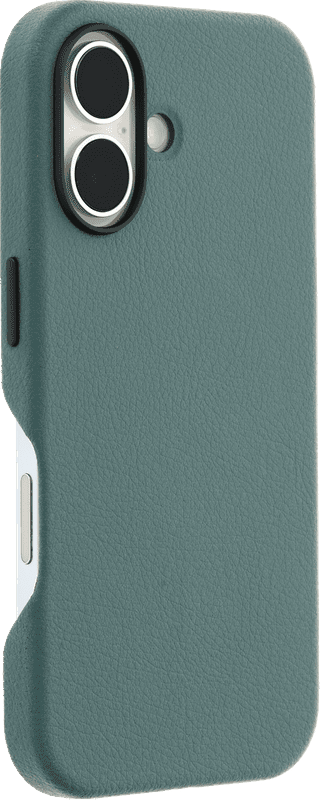 OtterBox Symmetry Apple iPhone 16 Back Cover met MagSafe Magneet Leer Groen