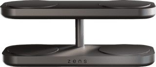 Zens 4-in-1 Wireless Charger 15W with Stand and MagSafe Magnet Black