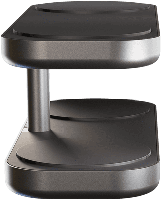 Zens 4-in-1 Wireless Charger 15W with Stand and MagSafe Magnet Black
