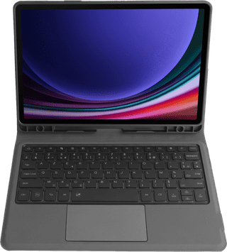 BlueBuilt Samsung Galaxy Tab S9/S9 FE/S10 FE Étui Clavier AZERTY Noir