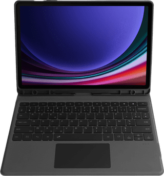 BlueBuilt Samsung Galaxy Tab S9 FE Plus/S10 Plus Étui Clavier AZERTY Noir