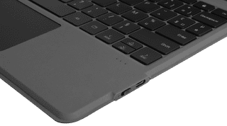 BlueBuilt Samsung Galaxy Tab S9 FE Plus/S10 Plus Étui Clavier AZERTY Noir