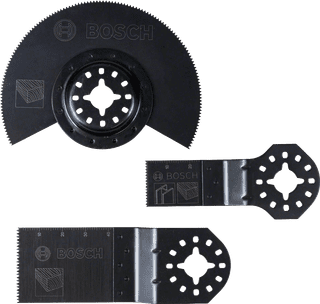 Bosch Professional 3-delige Starlock Basic Houtset