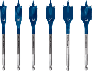 Bosch Professional 6-piece EXPERT Self Cut Spade Set