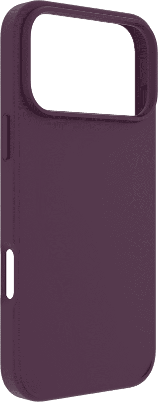 BlueBuilt MagSafe Hoesje iPhone 18/17 Pro Max Paars + Kaarthouder Leer Zwart