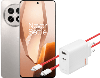 OnePlus 13R 256 Go Blanc 5G + OnePlus Chargeur SuperVOOC 80 W avec 2 Ports